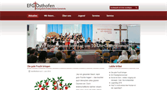 Desktop Screenshot of efg-osthofen.de